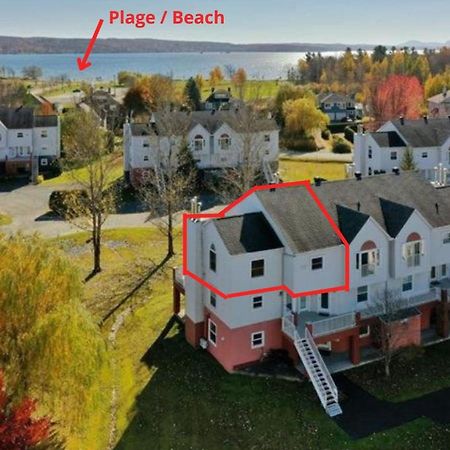 Chaleureux Condo A Magog Exteriér fotografie